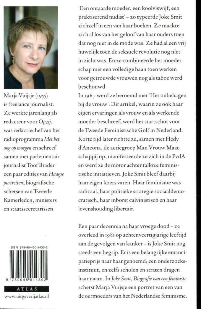 Biografie M. Vuijsje achterflap